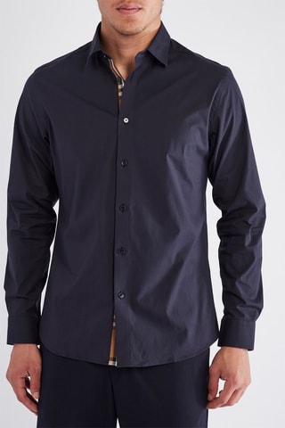 Chemise Shefford Ls - Bleu nuit