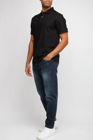 Polo en coton Hartford - Noir