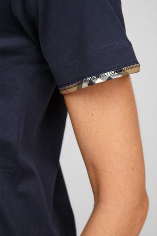 T-shirt en coton Jwear - Bleu marine noir