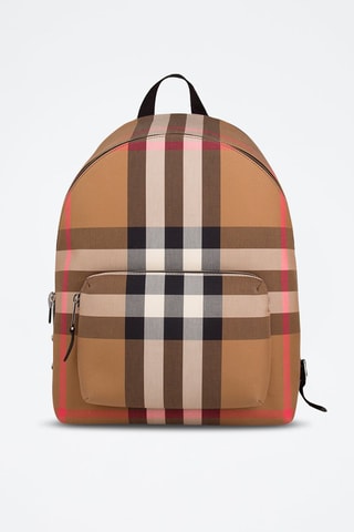 Sac à dos Ml Jeff check Woc - Taupe