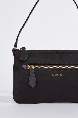 Pochette en cuir de veau Pouch - Noir