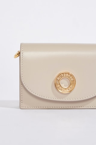 Portefeuille en cuir de veau Amber - Limestone