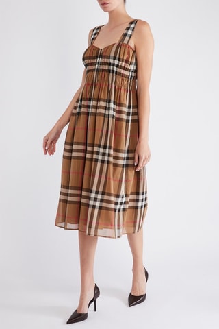 Robe patineuse Delilah - Marron