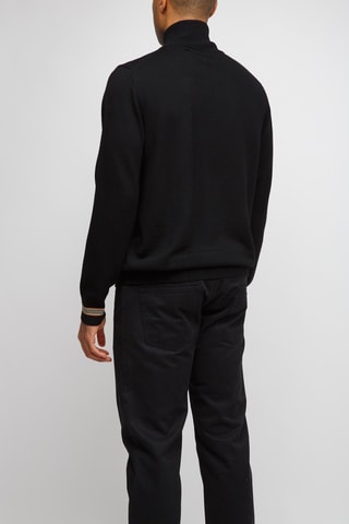 Pull en laine mérinos Itter - Noir