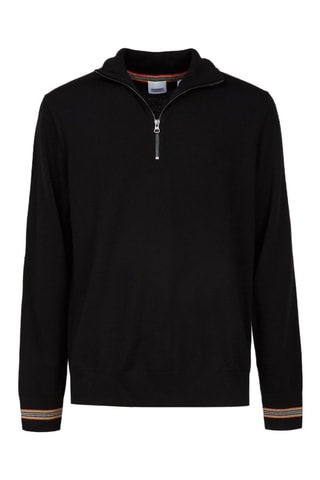 Pull en laine mérinos Itter - Noir