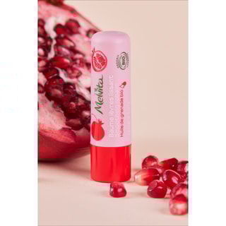 Baume à lèvres lissant bio - Grenade - 3,5 g