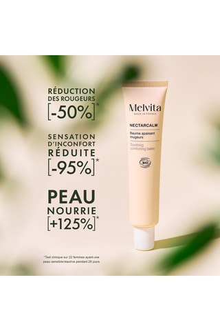Baume apaisant rougeurs Nectarc Calm - Peaux sensibles - 40 ml
