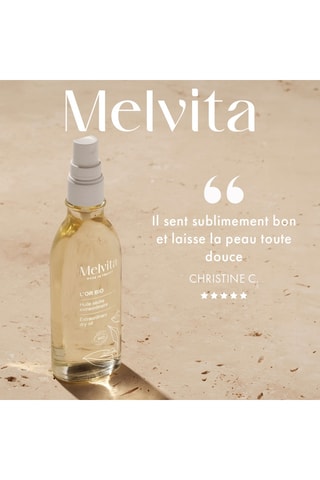 Huile extraordinaire enrichie Or Bio - 50 ml