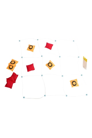 Tres en raya gigante de madera - Desde 4 años