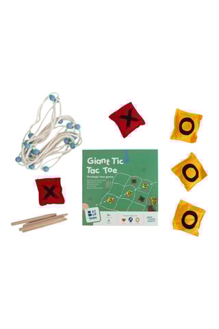 Tres en raya gigante de madera - Desde 4 años