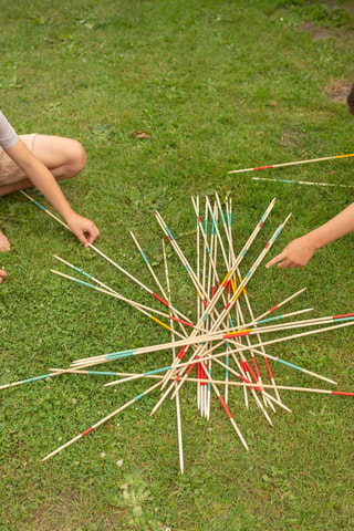 Mega Mikado de bambú - Desde 8 años