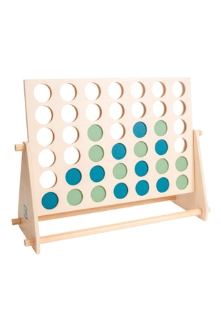 4 en línea de madera - Desde 6 años