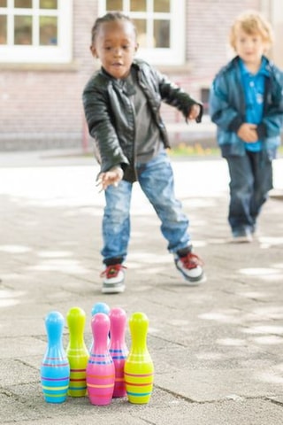 Jeu de quilles en bouleau - Dès 3 ans