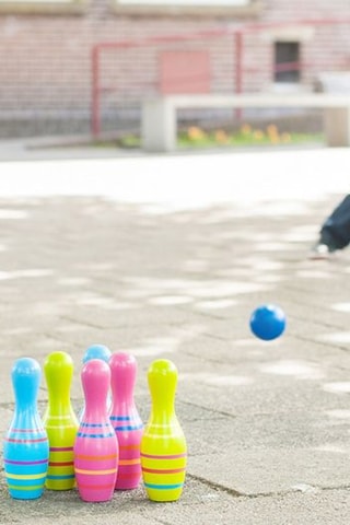 Jeu de quilles en bouleau - Dès 3 ans