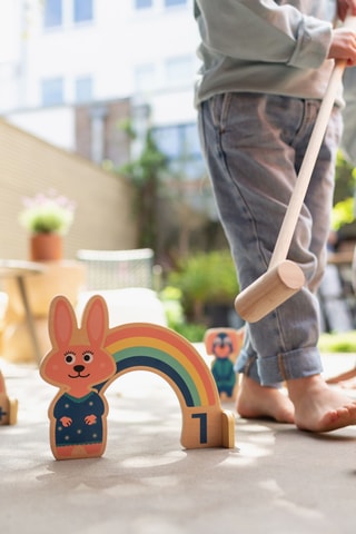 Jeu de croquet en bois - Dès 4 ans
