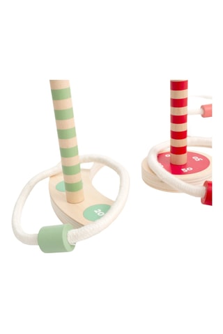 Jeu des anneaux en bois - Dès 4 ans