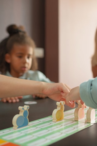 La course des escargots en bois - Dès 4 ans