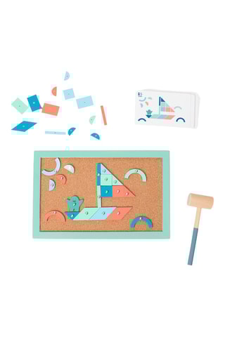 Jogo do martelo em madeira - A partir dos 4 anos