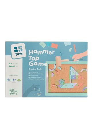 Jogo do martelo em madeira - A partir dos 4 anos