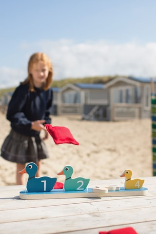Jeu d'adresse canards en bois - Dès 3 ans