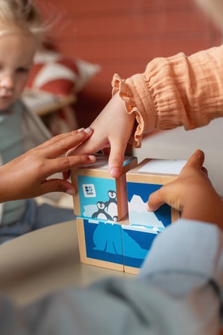 Puzzle en bois - 4 pièces - Dès 18 mois