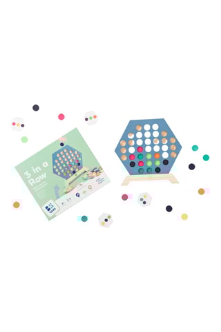 3 en ligne en bois - Dès 8 ans