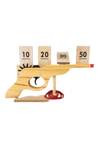 Jeu de tir à élastiques - 12 pièces - Dès 6 ans