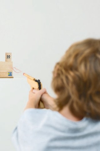 Jeu de tir à élastiques - 12 pièces - Dès 6 ans