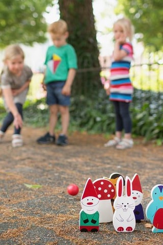 Jeu de bowling en bois - Dès 3 ans