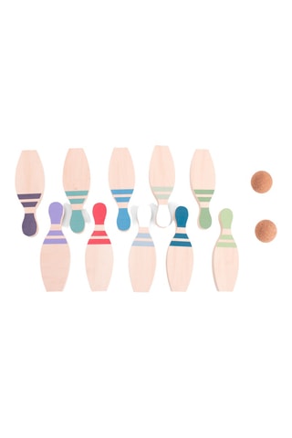 Jeu de quilles en bois - Dès 3 ans