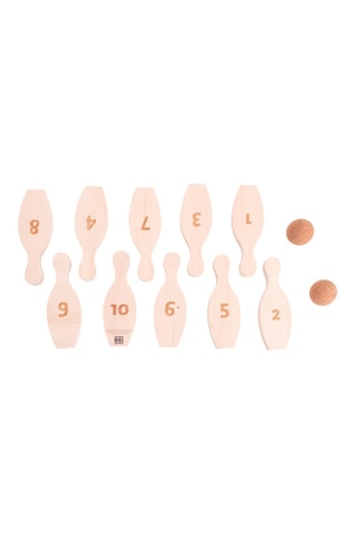 Jeu de quilles en bois - Dès 3 ans