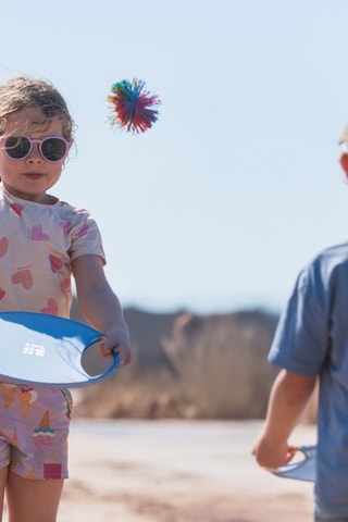 Raquettes rebondissantes en bambou - Dès 6 ans