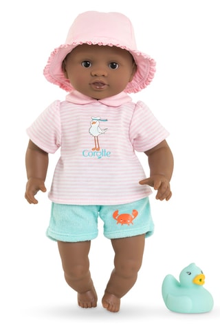 Muñeco Bebé Baño Alyzée y pato - Desde 18 meses - 30 cm