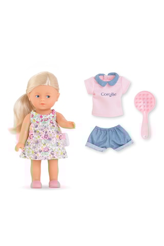 Muñeca mini Corolline monde de Rosy - 20 cm - 3 piezas - Desde 3 años