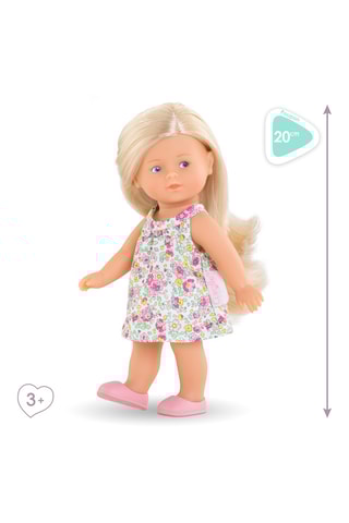 Muñeca mini Corolline monde de Rosy - 20 cm - 3 piezas - Desde 3 años