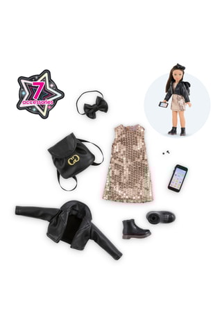 Armario para muñeca Corolle - 7 accesorios - Desde 4 años