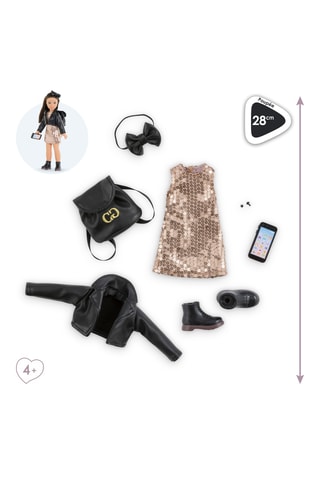 Armario para muñeca Corolle - 7 accesorios - Desde 4 años