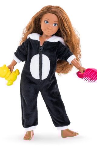 Estuche de muñeca Corolle Melody Pijama Party - 28 cm - 8 piezas - Desde 4 años