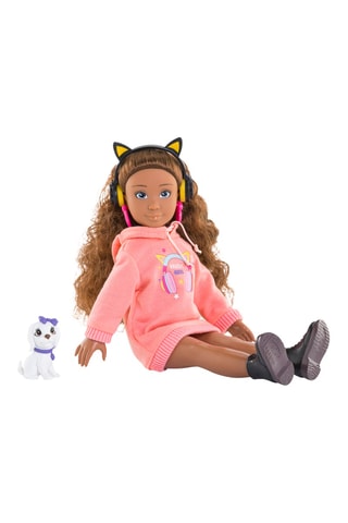 Estuche de muñeca Corolle Melody Music et Mode - 28 cm - 5 accesorios - Desde 4 años