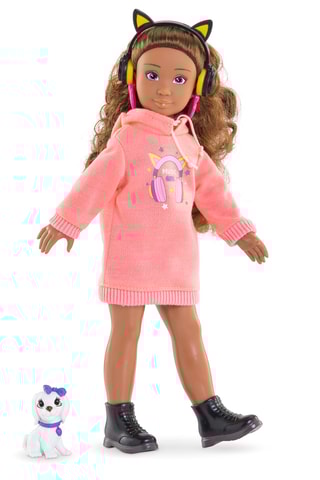 Estuche de muñeca Corolle Melody Music et Mode - 28 cm - 5 accesorios - Desde 4 años