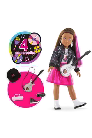 Estuche de muñeca Corolle Melody Music Studio - 28 cm - 6 accesorios - Desde 4 años