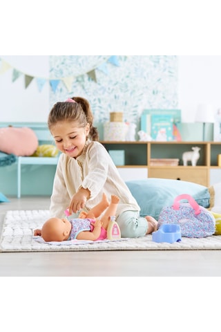 Estuche de accesorios de cambiador para muñeco Corolle - 36/42 cm - 7 accesorios - Desde 2 años