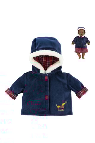Abrigo con capucha para muñeco Corolle - 36 cm - Desde 2 años