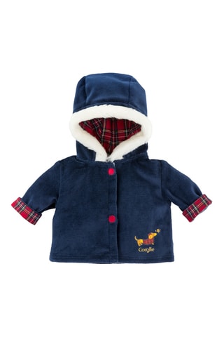 Abrigo con capucha para muñeco Corolle - 36 cm - Desde 2 años