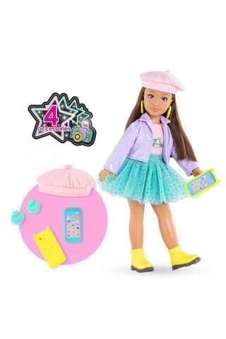 Estuche de muñeca Corolle Luna - 28 cm - 5 piezas - Desde 4 años