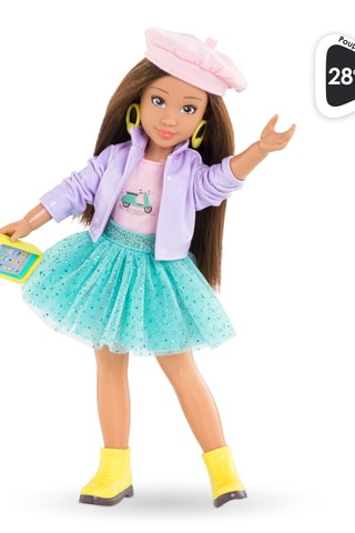 Estuche de muñeca Corolle Luna - 28 cm - 5 piezas - Desde 4 años