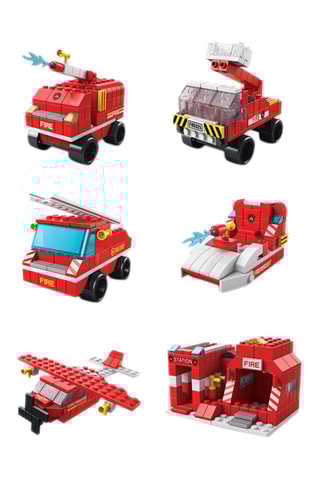 Bouwspel Techkidz - 6 In 1 - 1000 Bouwstenen