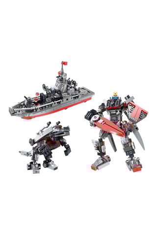 Bouwspel Techkidz - 3 In 1 - 418 Bouwstenen