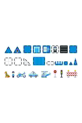 Bouwen TechKidz - Magnetisch - 42 pcs -
