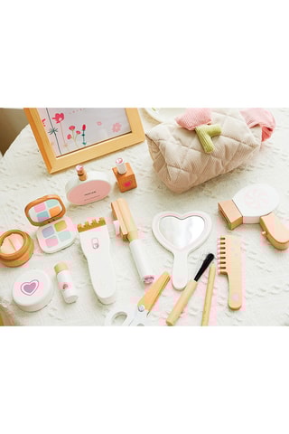 Set da parrucchiera TechKidz - In legno - 14 pezzi